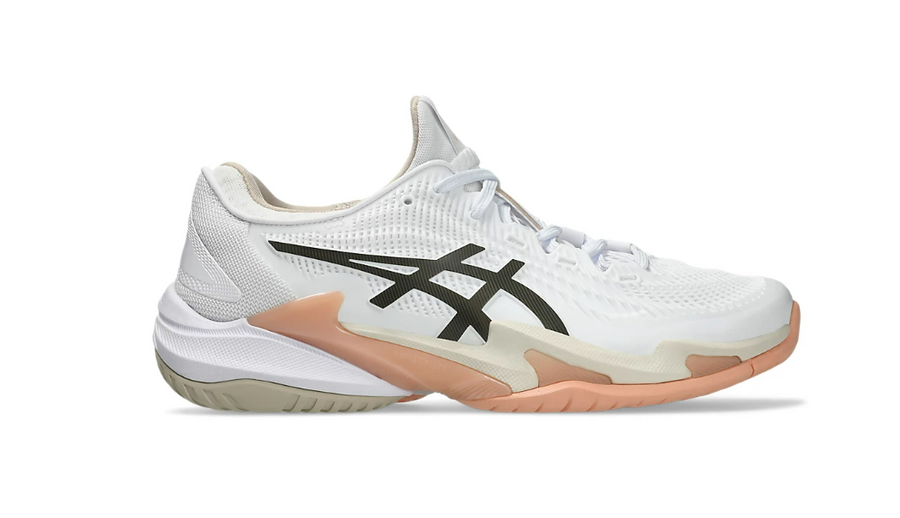 Asics Court FF 3 White Black Coffee Women's