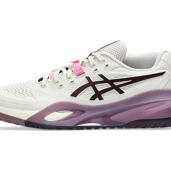 Asics Gel-Resolution X Soft Oat Dark Aubergine Women's