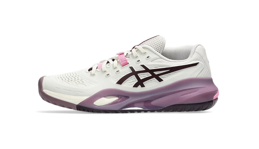 Asics Gel-Resolution X Soft Oat Dark Aubergine Women's