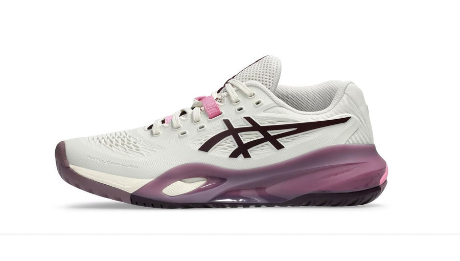 Asics Gel Resolution X Wide Oat Aubergine Women's
