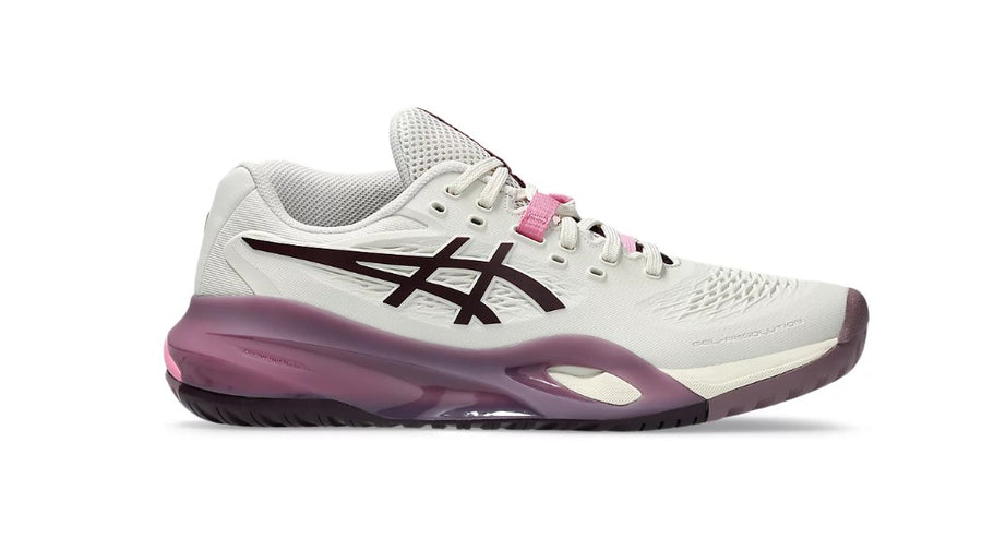 Asics Gel-Resolution X Soft Oat Dark Aubergine Women's