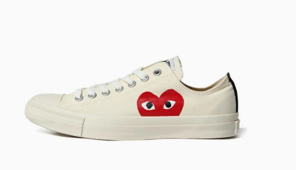 Converse All Star Ox 70 Low X Comme Des Garcons Play White Japan Release