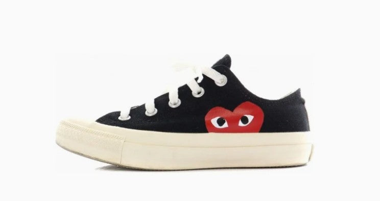 Converse Comme des Garçons PLAY x Chuck Taylor All Star Low Black