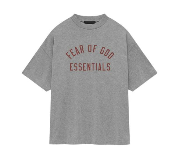 Fear of God Essentials Jersey Crewneck Tee Dark Heather
