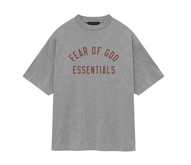 Fear of God Essentials Jersey Crewneck Tee Dark Heather