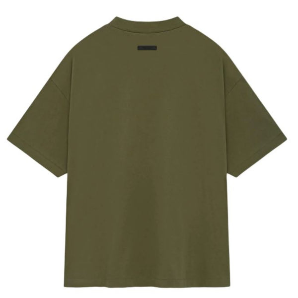 Fear of God Essentials Jersey Crewneck Tee Military