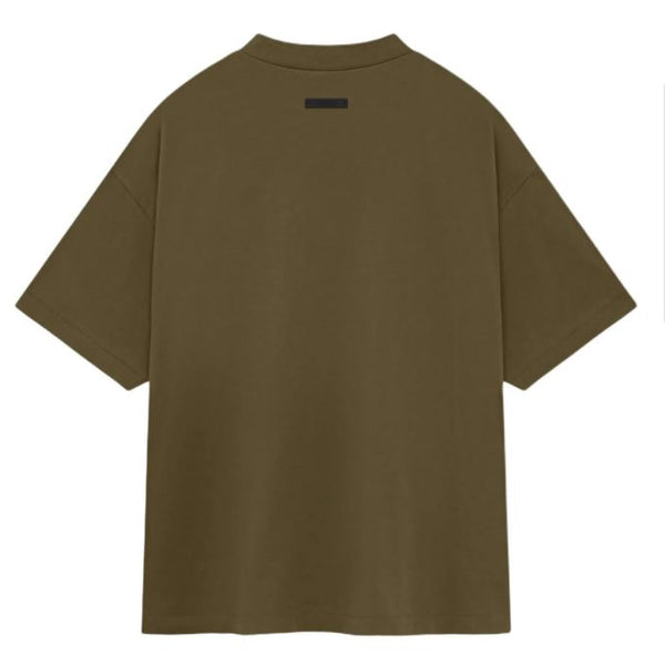 Fear of God Essentials Jersey Crewneck Tee Olive