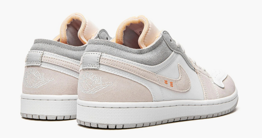 Jordan 1 Low Inside Out Cream White Light Grey (Gradeschool)