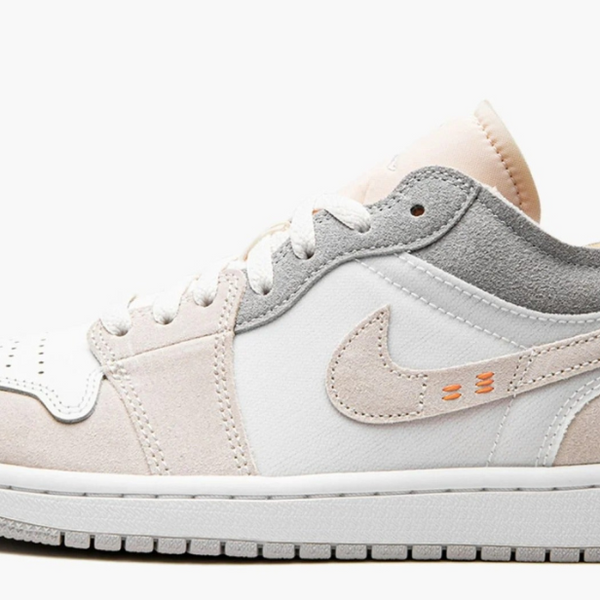 Jordan 1 Low Inside Out Cream White Light Grey (Gradeschool)