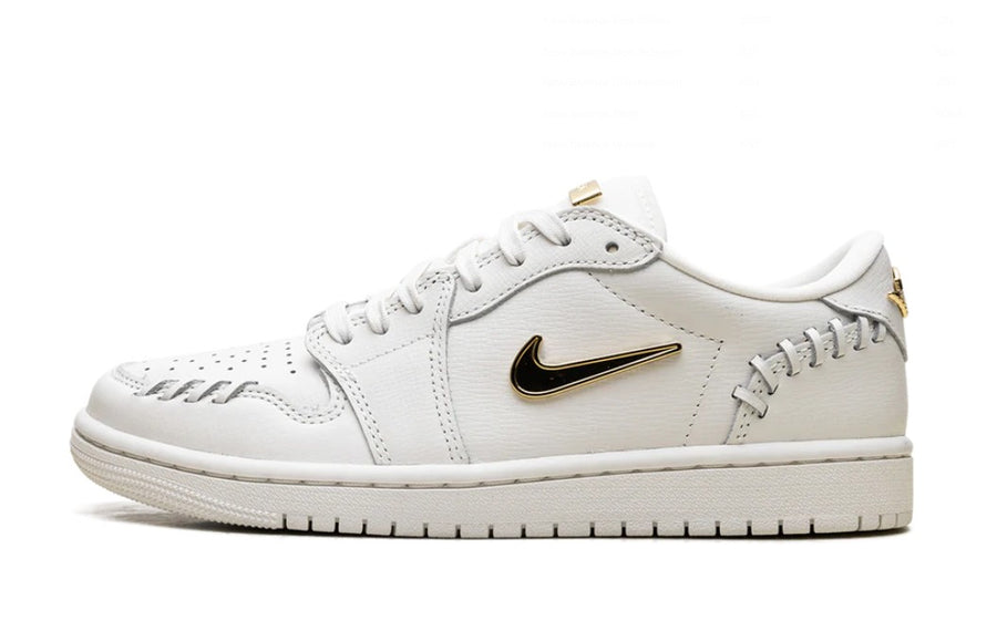 Jordan 1 Low Method of Make Sail Metallic Gold Women's