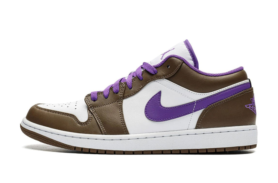 Jordan 1 Low Purple Mocha Men's