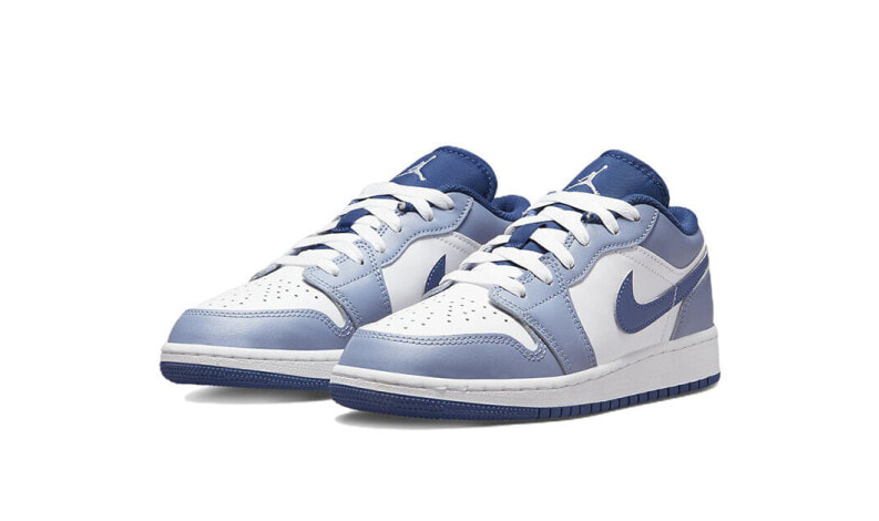Jordan 1 Low Slate Blue Navy (Gradeschool)