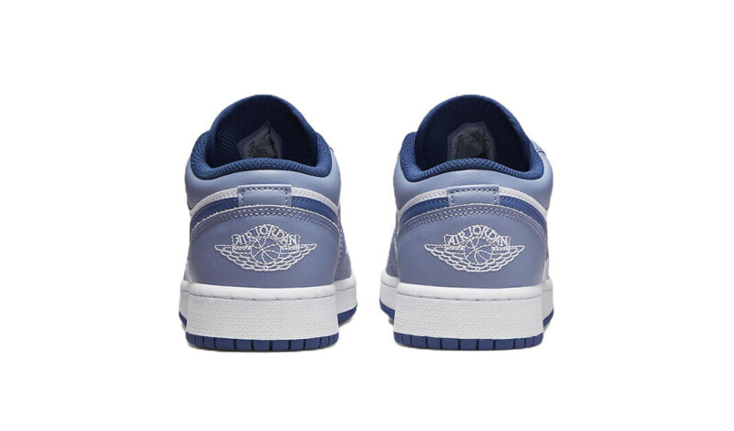 Jordan 1 Low Slate Blue Navy (Gradeschool)
