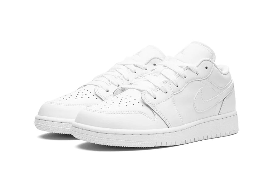 Jordan 1 Low Triple White 2023 (Gradeschool)