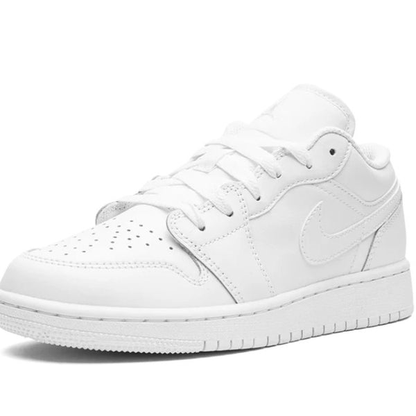 Jordan 1 Low Triple White 2023 (Gradeschool)