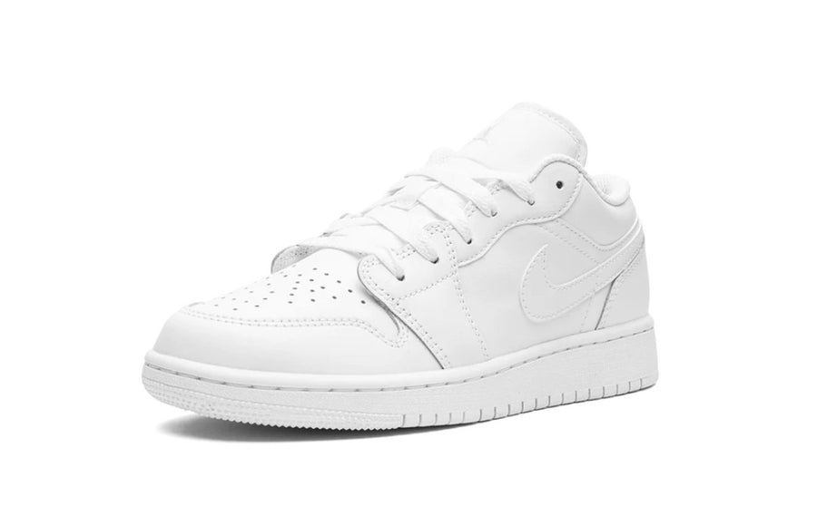 Jordan 1 Low Triple White 2023 (Gradeschool)