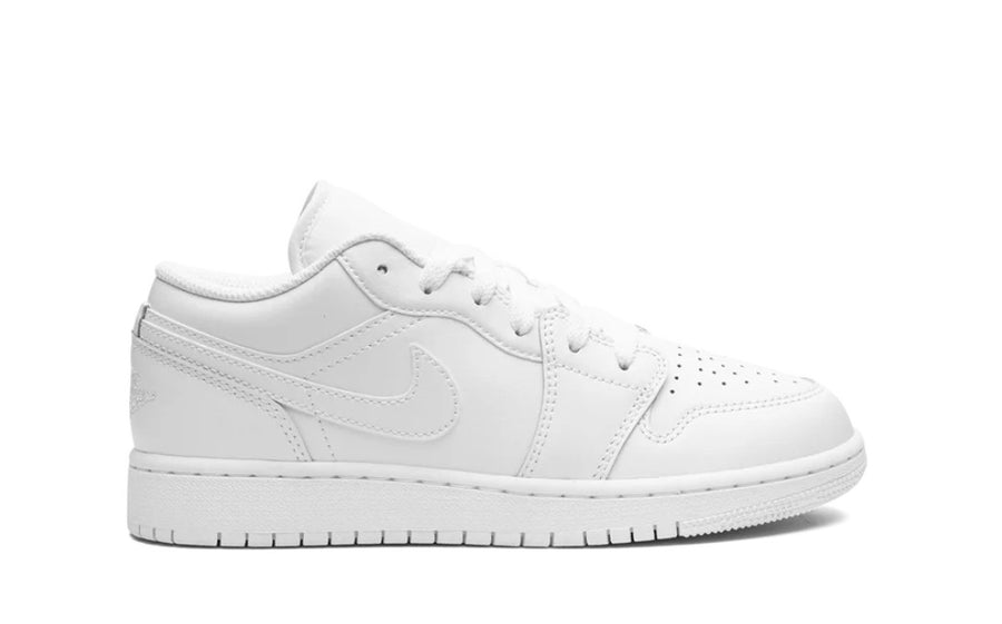 Jordan 1 Low Triple White 2023 (Gradeschool)