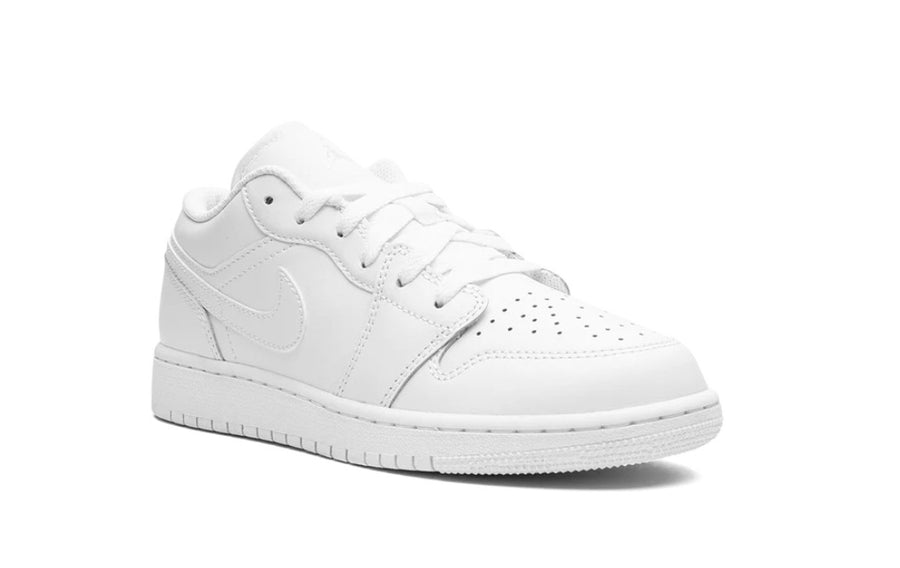 Jordan 1 Low Triple White 2023 (Gradeschool)