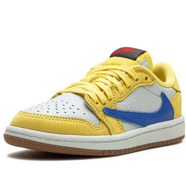 Jordan 1 Retro Low OG SP Travis Scott Canary (Preschool)