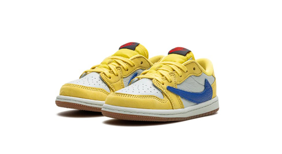 Jordan 1 Retro Low OG SP Travis Scott Canary (Toddler)