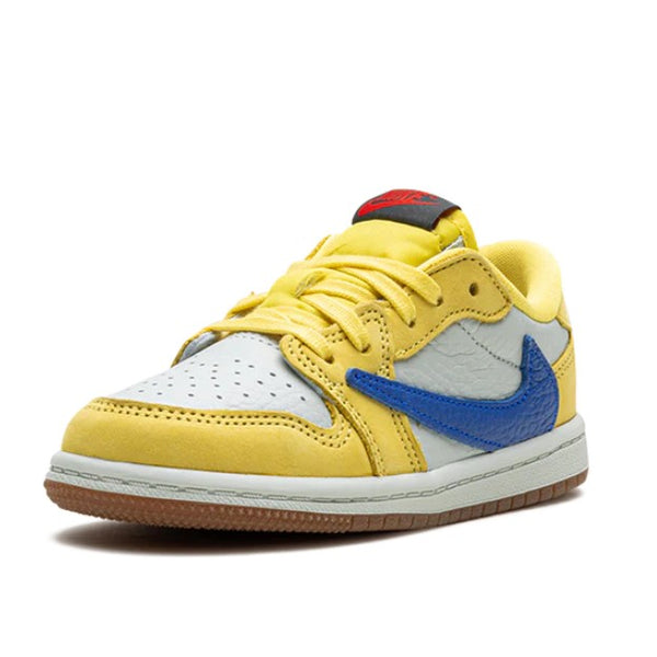 Jordan 1 Retro Low OG SP Travis Scott Canary (Toddler)