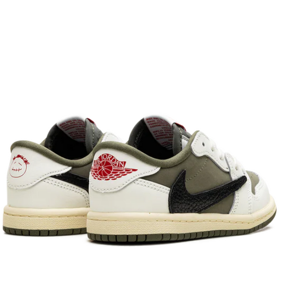Jordan 1 Retro Low OG SP Travis Scott Medium Olive (Toddler)