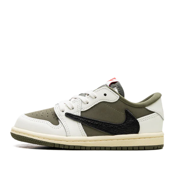 Jordan 1 Retro Low OG SP Travis Scott Medium Olive (Toddler)