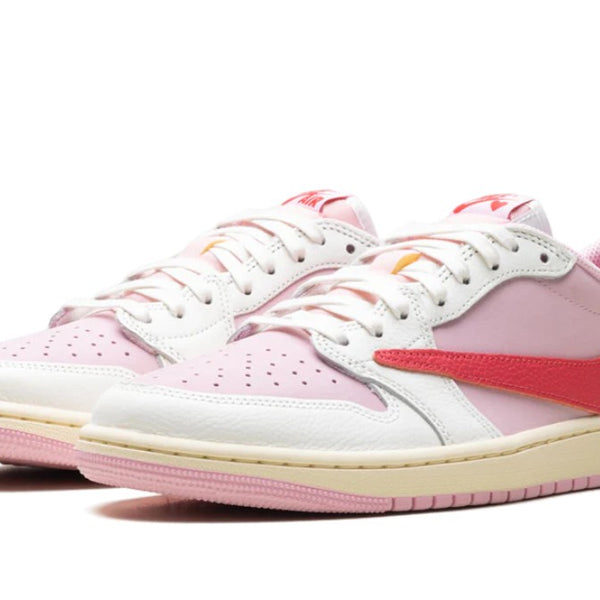 Jordan 1 Retro Low OG SP Travis Scott Sail Tropical Pink Men's