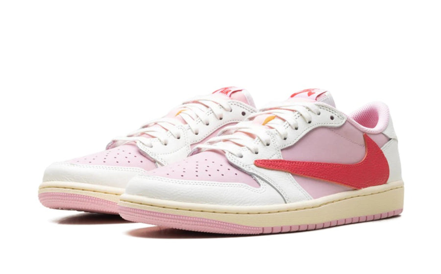 Jordan 1 Retro Low OG SP Travis Scott Sail Tropical Pink Men's