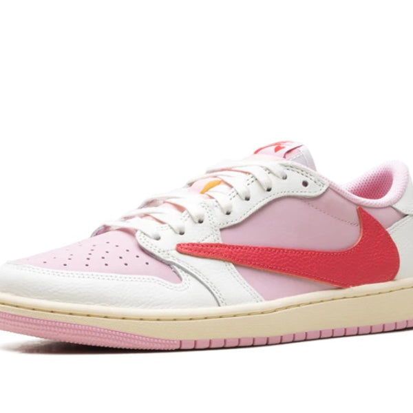 Jordan 1 Retro Low OG SP Travis Scott Sail Tropical Pink Men's