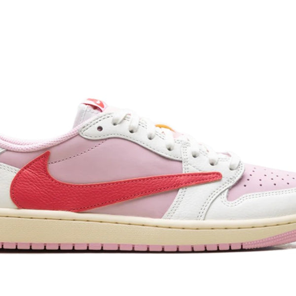 Jordan 1 Retro Low OG SP Travis Scott Sail Tropical Pink Men's