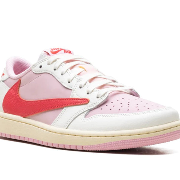 Jordan 1 Retro Low OG SP Travis Scott Sail Tropical Pink Men's