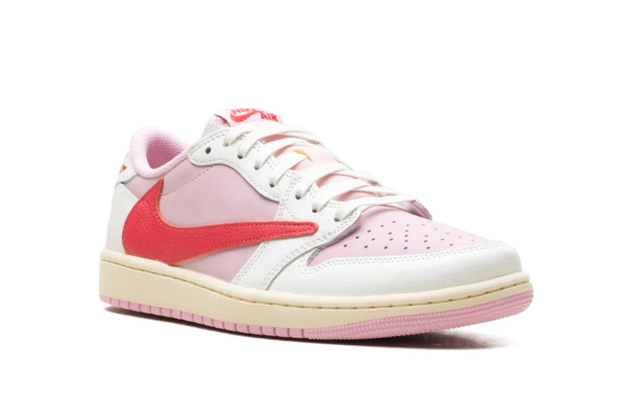 Jordan 1 Retro Low OG SP Travis Scott Sail Tropical Pink Men's