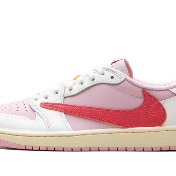 Jordan 1 Retro Low OG SP Travis Scott Sail Tropical Pink Men's