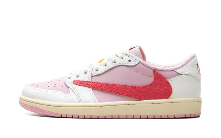 Jordan 1 Retro Low OG SP Travis Scott Sail Tropical Pink Men's