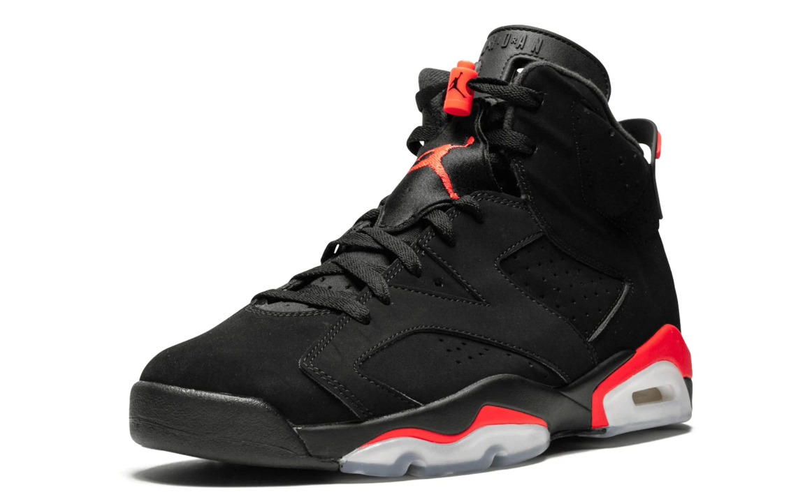 Jordan 6 top red black
