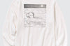 KAWS X Uniqlo UT Art Book Cover Graphic Sweatshirt White Men's