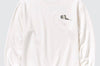 KAWS X Uniqlo UT Art Book Cover Graphic Sweatshirt White Men's