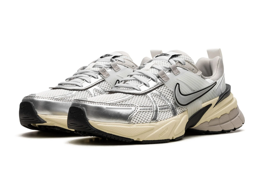 Nike V2K Run Summit White Metallic Silver Women's