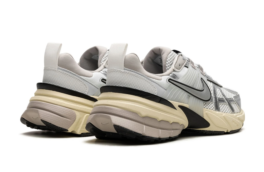 Nike V2K Run Summit White Metallic Silver Women's