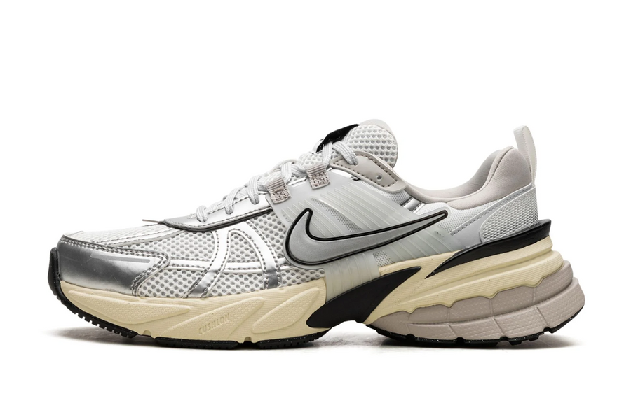 Nike V2K Run Summit White Metallic Silver Women's