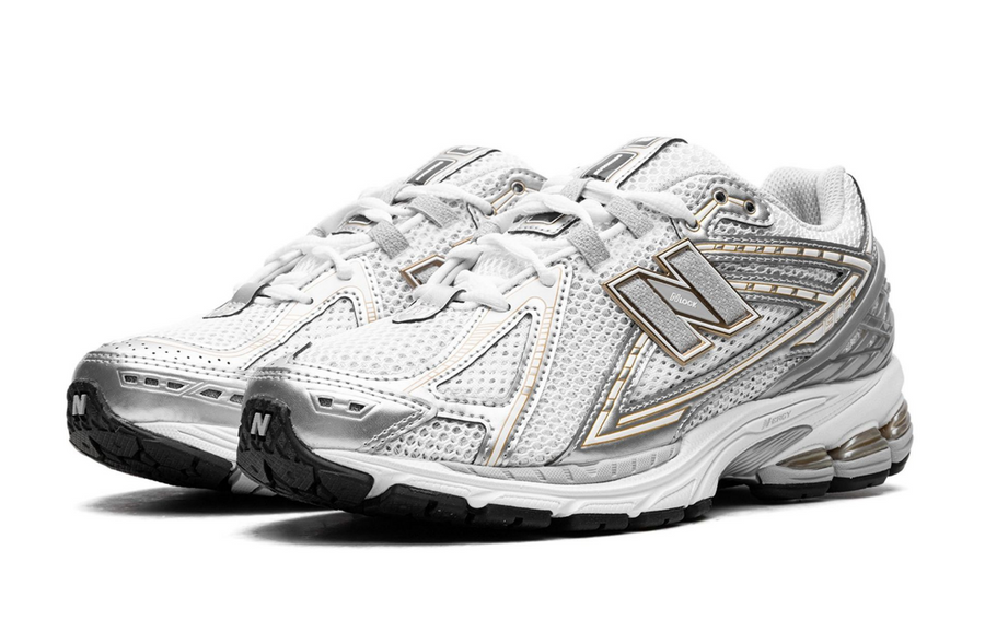 New Balance 1906R White Rain Cloud Silver Metallic Men's