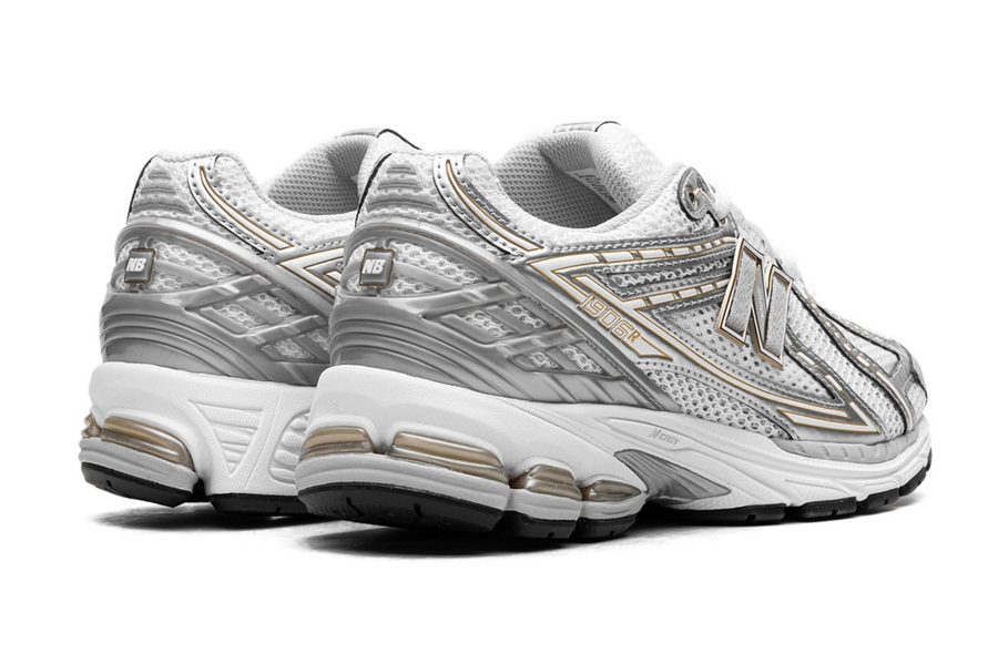 New Balance 1906R White Rain Cloud Silver Metallic Men's