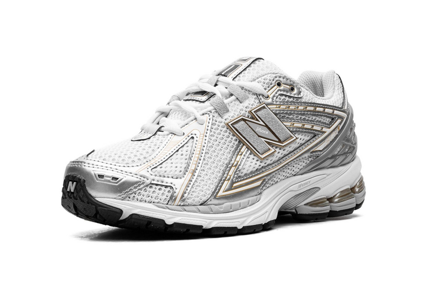 New Balance 1906R White Rain Cloud Silver Metallic Men's