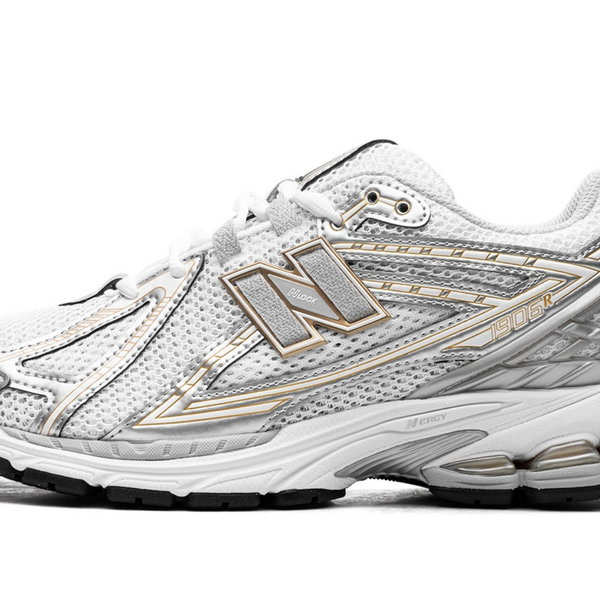 New Balance 1906R White Rain Cloud Silver Metallic Men's