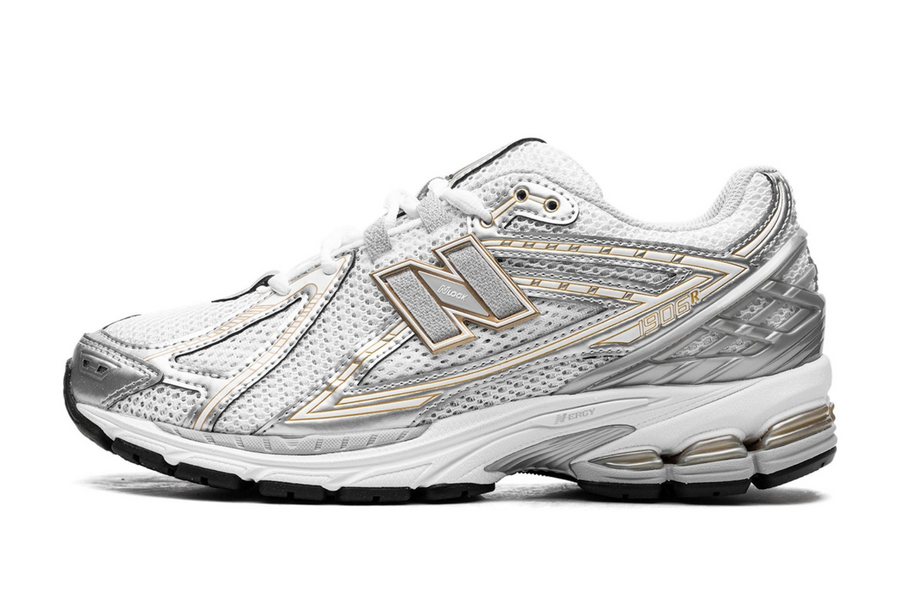 New Balance 1906R White Rain Cloud Silver Metallic Men's