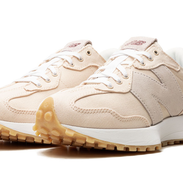 New Balance 327 Macadamia Nut Rose Water White Women's