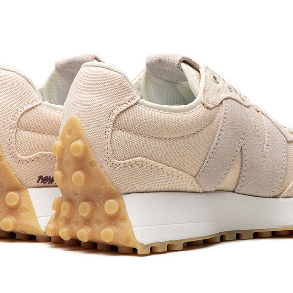 New Balance 327 Macadamia Nut Rose Water White Women's