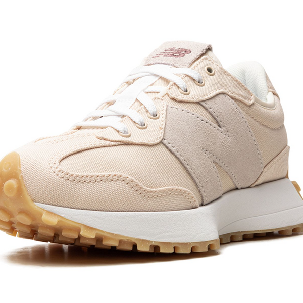 New Balance 327 Macadamia Nut Rose Water White Women's