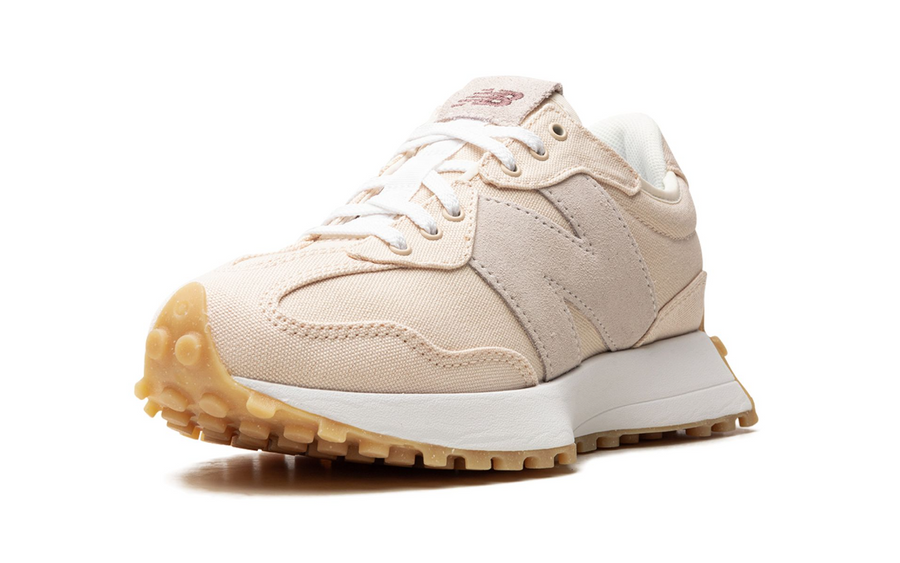 New Balance 327 Macadamia Nut Rose Water White Women's